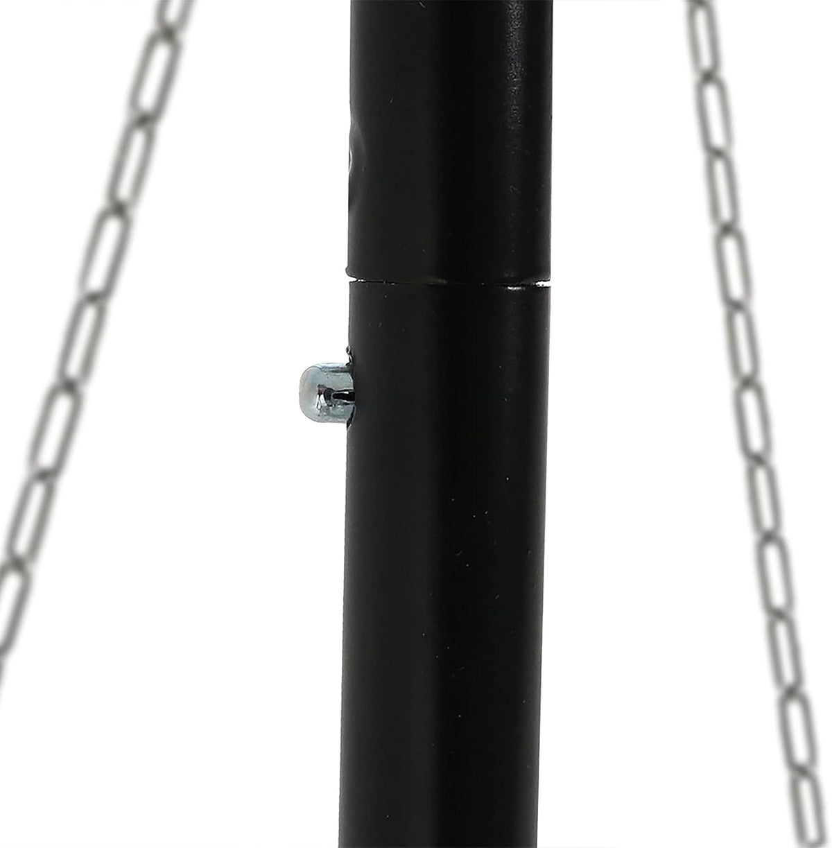 Black 22 Inch Steel Tripod Grilling Set Z4634