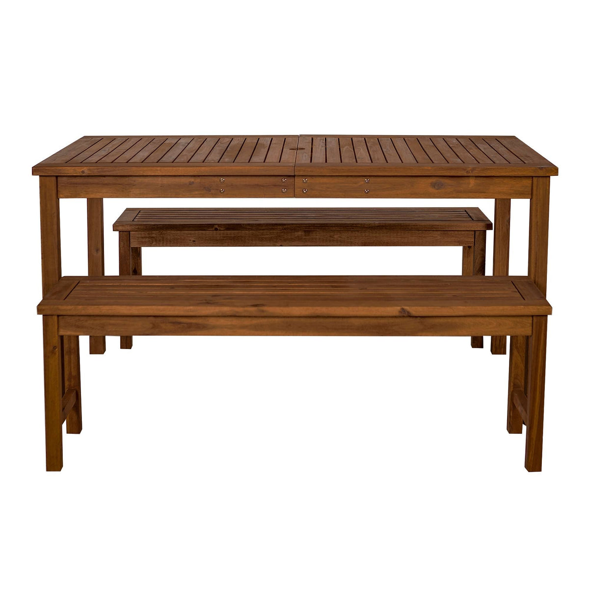 Acacia Wood 3PC Patio Dining Set U2794