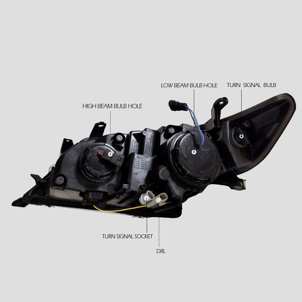 LED DRL Projector Headlights M594