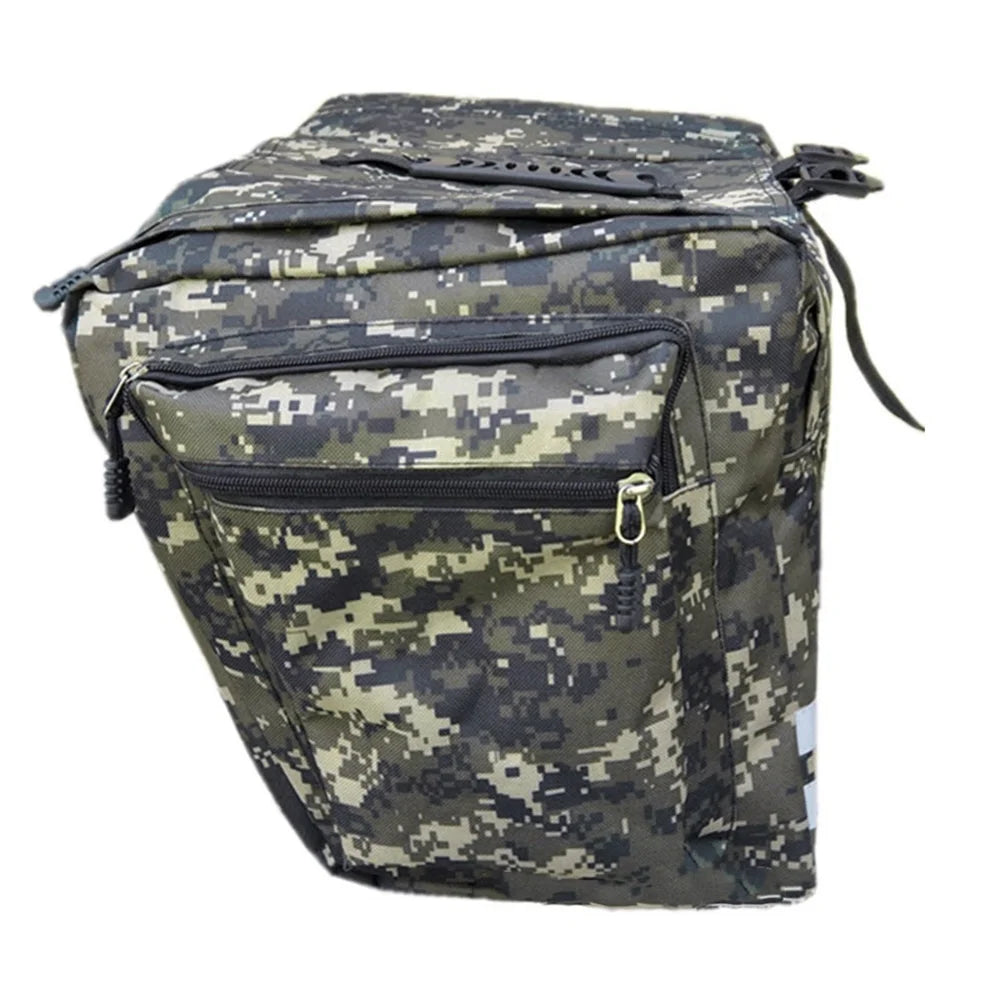 Rear Seat Bag Cycling Bike Rack Double Pannier Bag C891404
