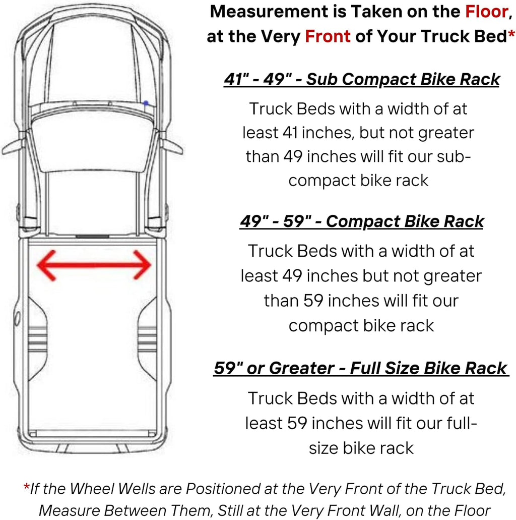 4 Bike Rack for Truck Bed F1916