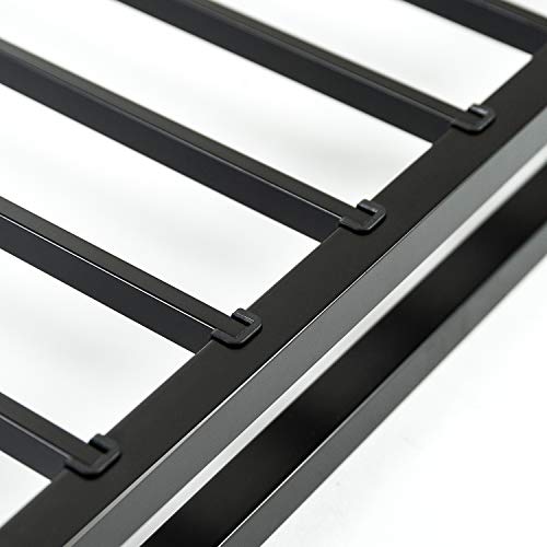 White 9 Inch Metal Mattress Foundation C8541