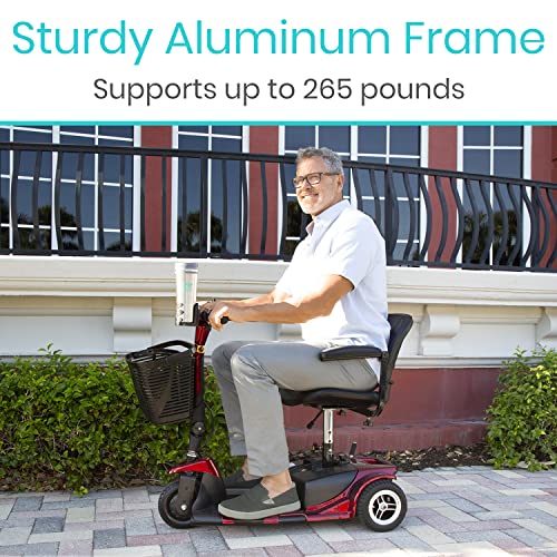 3 Wheel Mobility Scooter Electric Powered Folding Compact Z832610