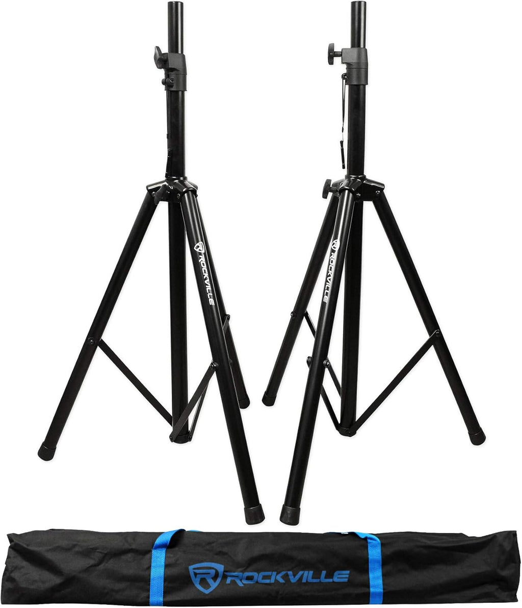 Adjustable Tripod Speaker Stands with Carry Bag F4357