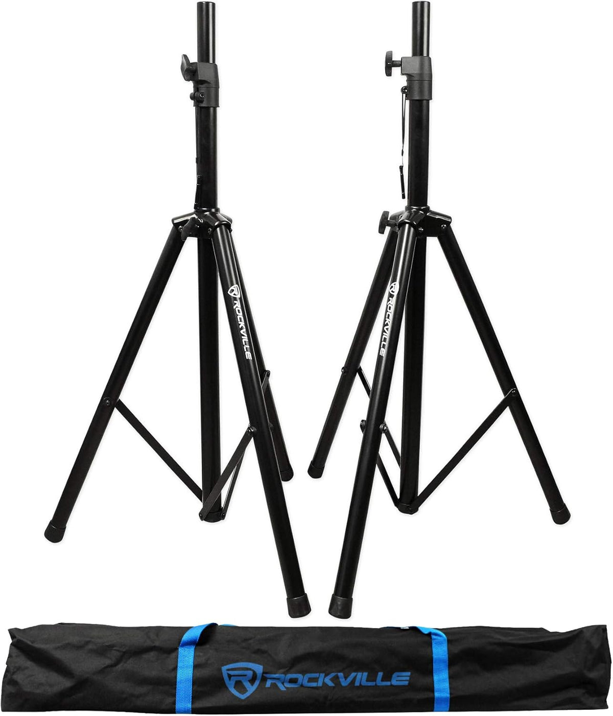 Adjustable Tripod Speaker Stands with Carry Bag F4357