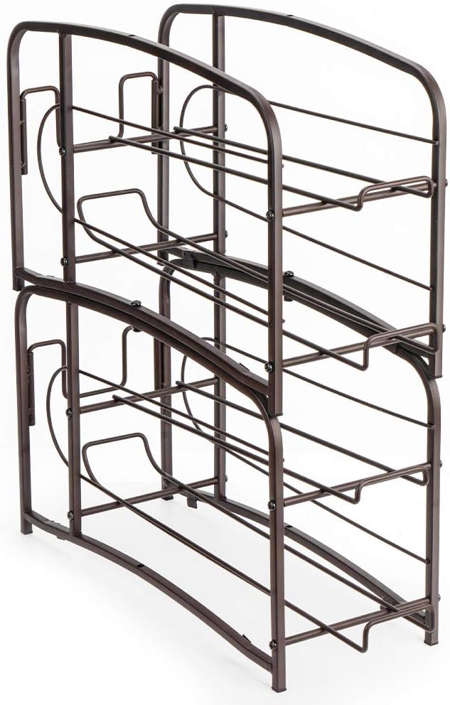 Stackable Beverage Can Dispenser Rack (2 Pack) L536
