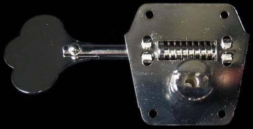 Vintage Bass Tuning Machine Set L4441