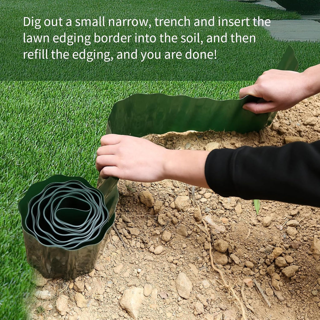 30ft x 6 inch Garden Lawn Edging A45545