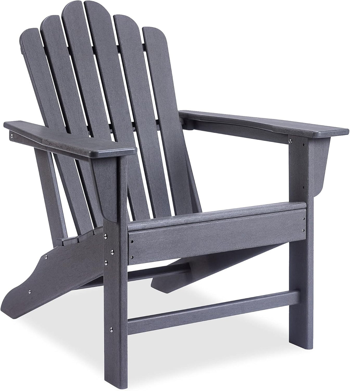 Slate Grey Weather Resistant Adirondack Chair E75090