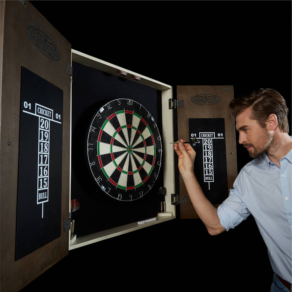 Bristle Dartboard & Cabinet Set S790