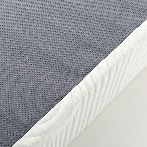 White 9 Inch Metal Mattress Foundation C8541