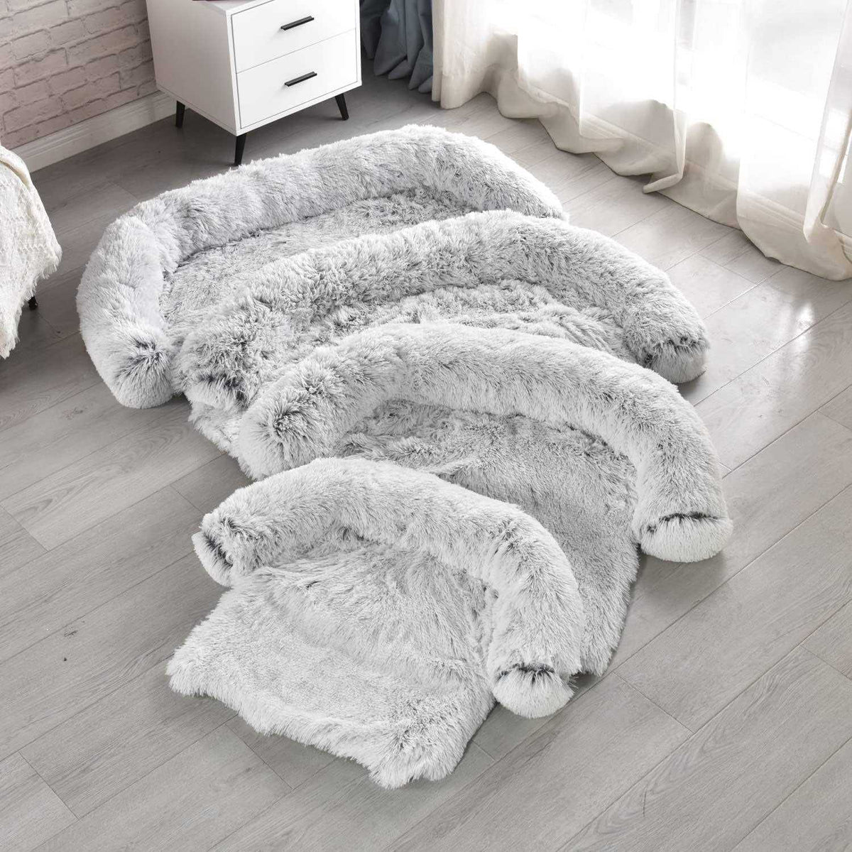 Waterproof Plush Dog Bed D317298