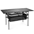 Lightweight Aluminum Folding Camping Table with Carrying Bag S871