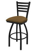 Black Wrinkle Finish Swivel Counter Stool R441