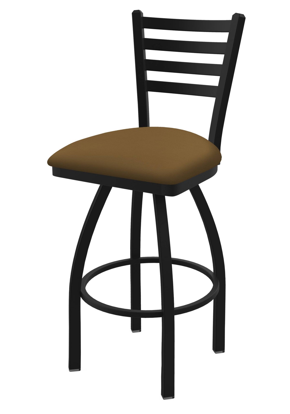 Black Wrinkle Finish Swivel Counter Stool R441