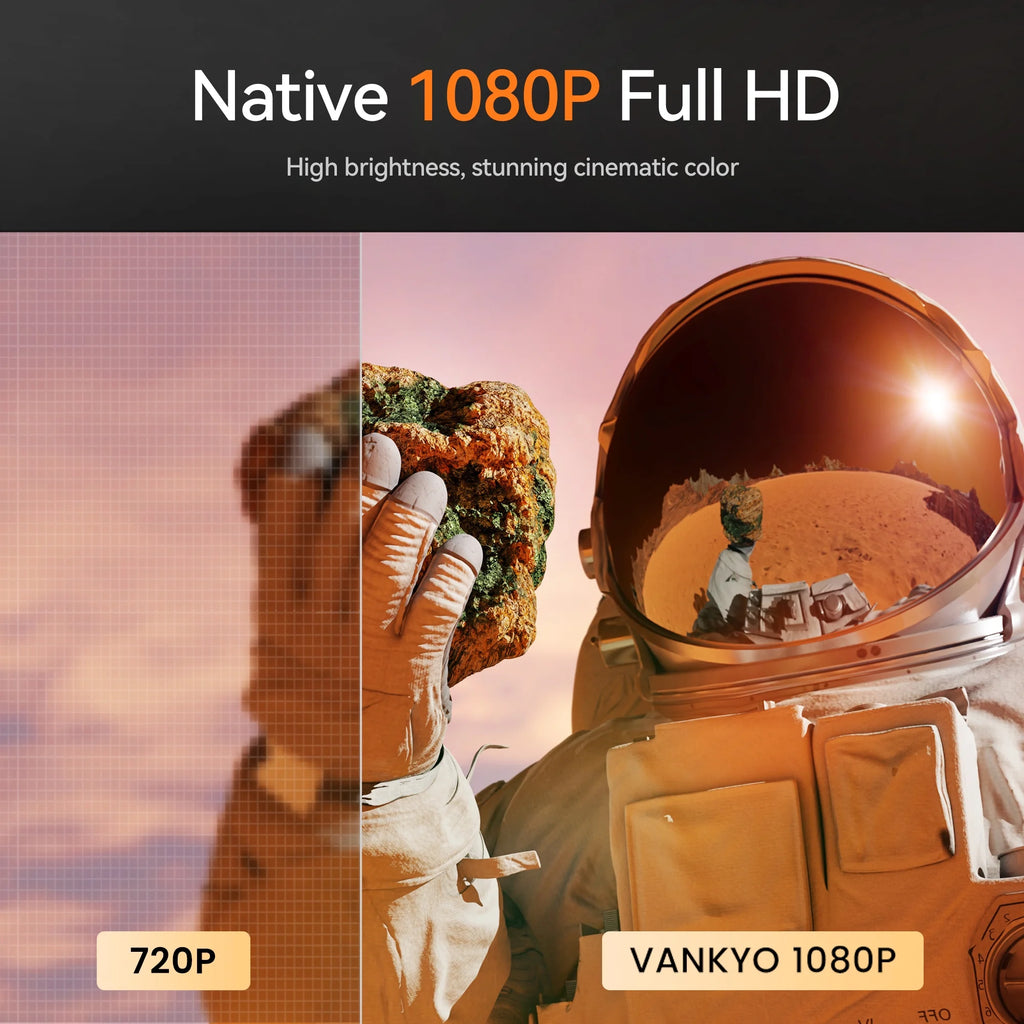 Native 1080P Mini Projector with Bluetooth C90173