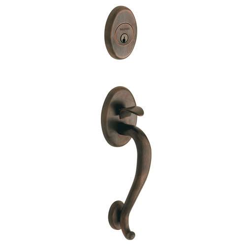 Full Dummy Sectional Handleset Classic Knob Satin Chrome N67143