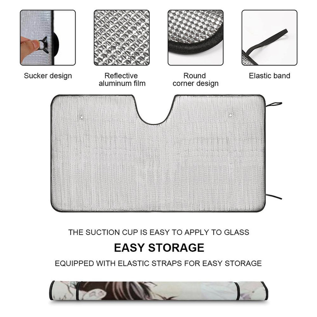 Foldable Reflective Car Windshield Sunshade V42566