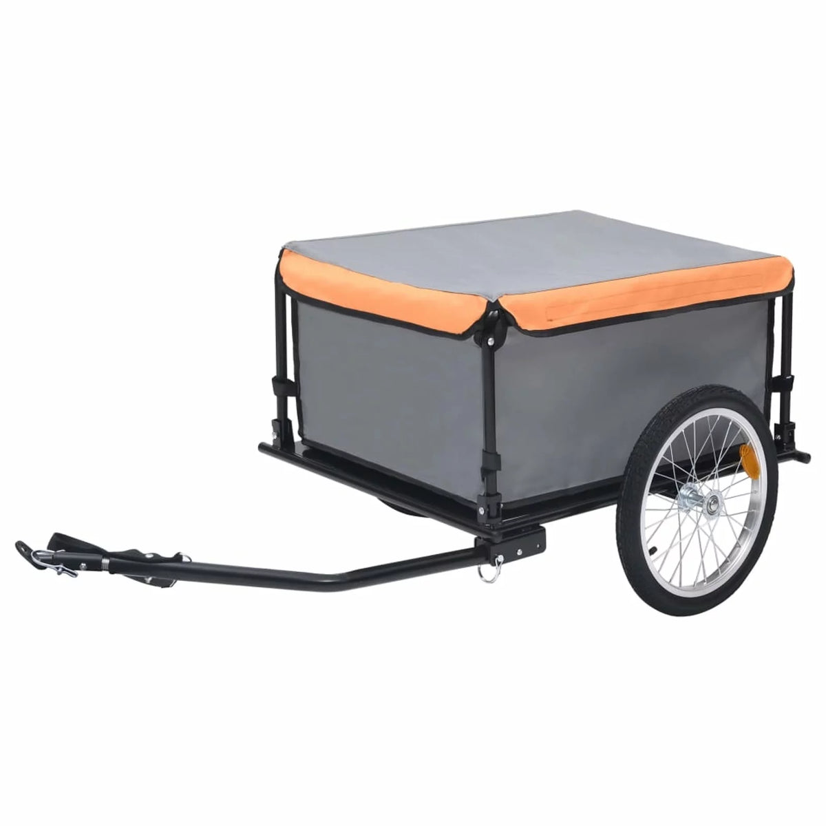 Bike Cargo Trailer Black and Red L38955