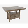 74'' Storage Dining Table with Tile Inlay E9178