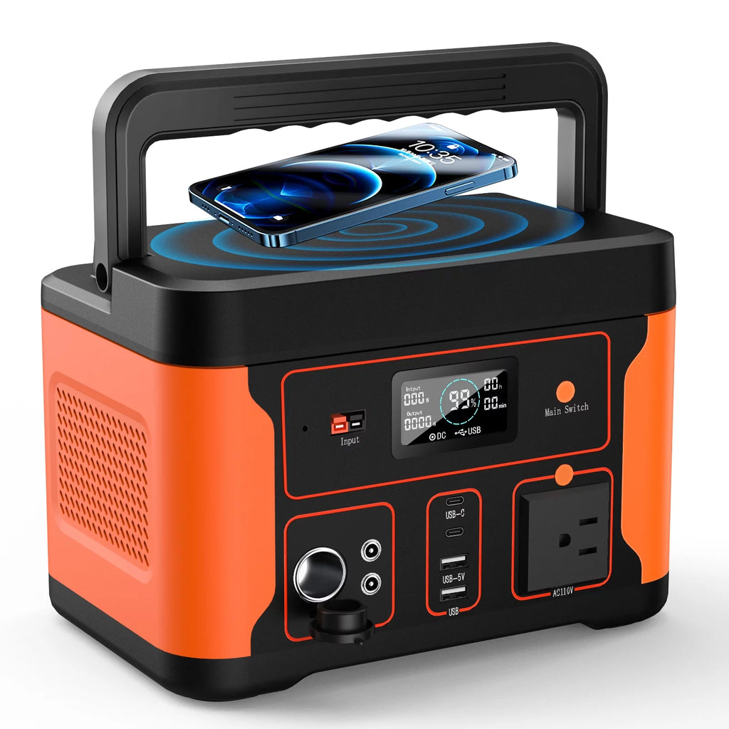 Portable Power Station 600W 550Wh LiFePO4 Battery M911880