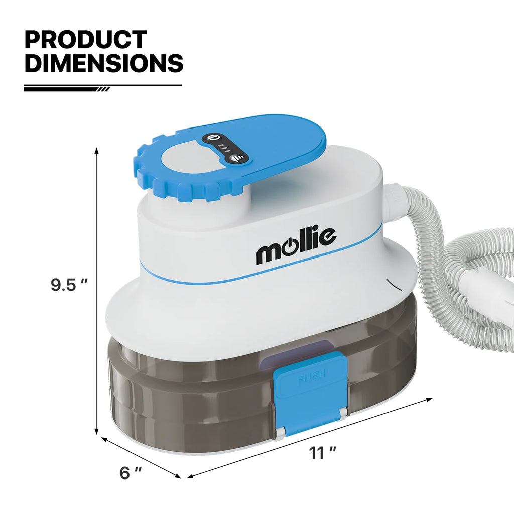 Blue 3-in-1 Pet Grooming Vacuum Kit with 6 Grooming Tools J594