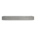 48" Rustic Solid Wood Wall Mounted Mantel Shelf I1211