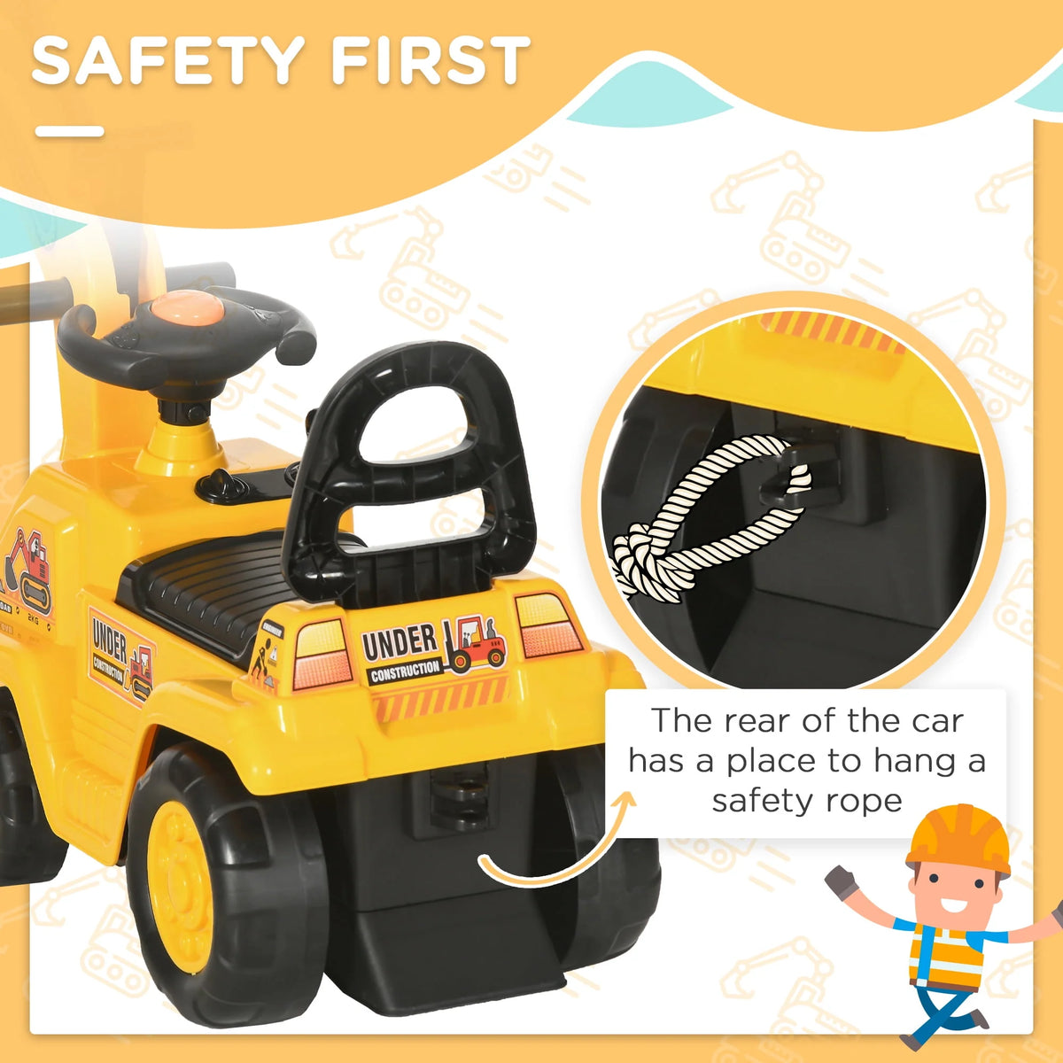 Kids Ride on Tractor with Storage T332045