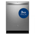 24 in. Built-In Tall Tub Dishwasher in Stainless with 3rd Rack D326