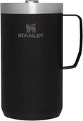24 OZ Black Camp Mug C14866