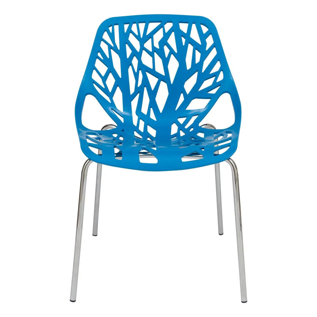 Modern Dining Chair with Chromed Legs M5051