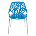 Modern Dining Chair with Chromed Legs M5051