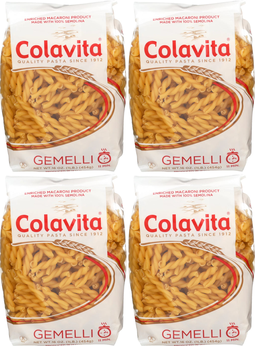 Gemelli Pasta 16 oz (Pack of 4) G736667