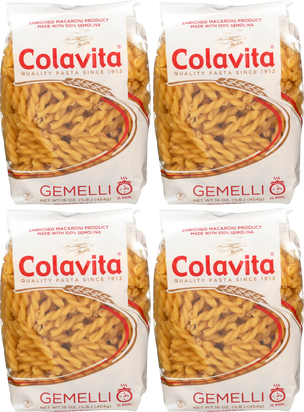 Gemelli Pasta 16 oz (Pack of 4) G736667