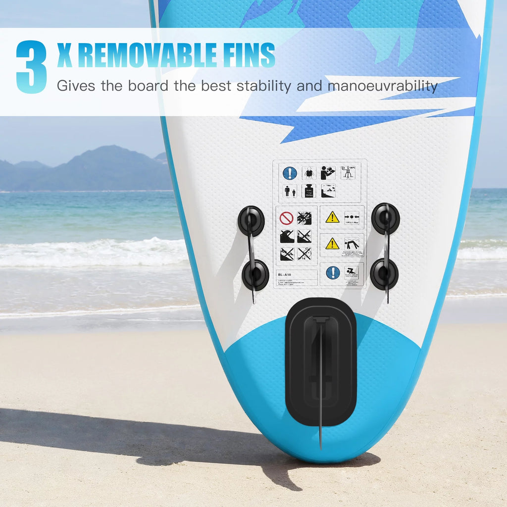 Inflatable Stand Up Paddle Board with Adjustable Paddle W87440