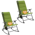 Oversized Padded Folding Rocking Camping Chair N517