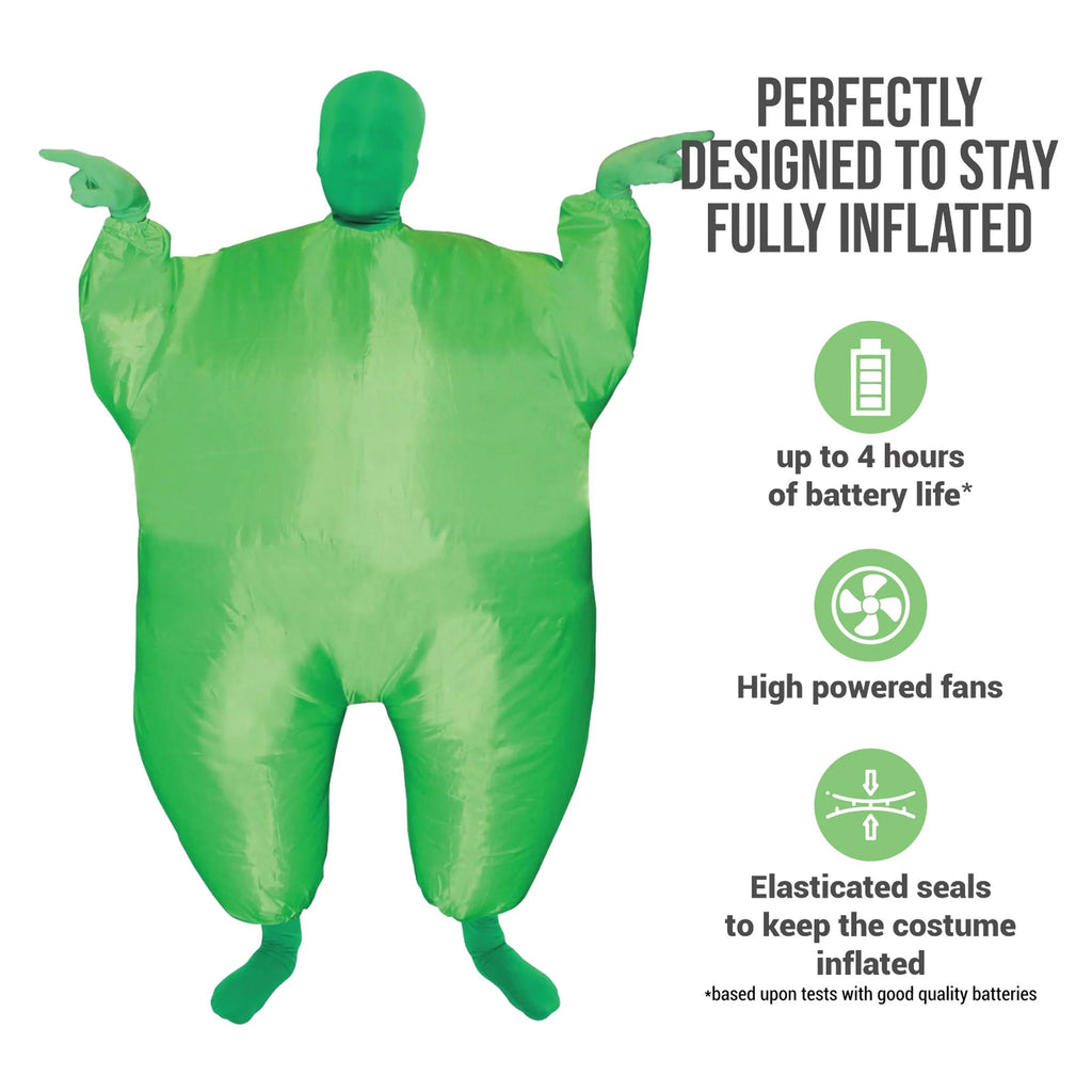 Inflatable Green Costume One Size R415957