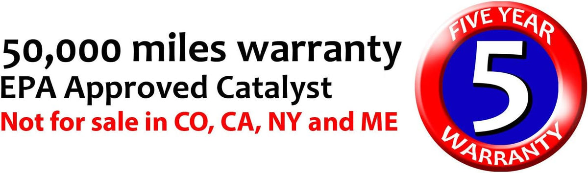 Catalytic Converter Set of 4 X1958