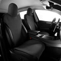 Black Suede Leather Seat Cover Cushions for Tesla Model 3 W7179