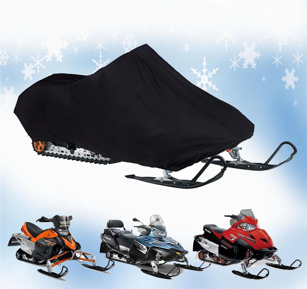 200 Denier All Black Snowmobile Cover C51581