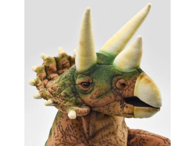 Triceratops Puppet, 17 inch Z5555