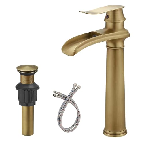 Oil Rubbed Bronze Waterfall Vessel Sink Faucet N168