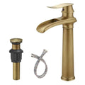 Oil Rubbed Bronze Waterfall Vessel Sink Faucet N168