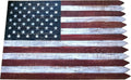 Rustic Farmhouse Wooden American Flag Sign Wall Décor T9016