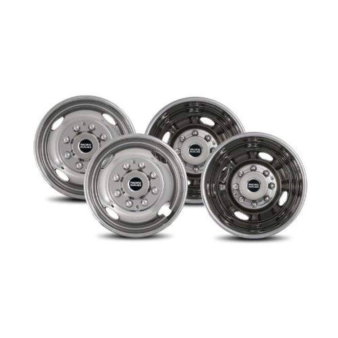 Polished 16 inch 8 Lug Stainless Steel Wheel Simulator R38732