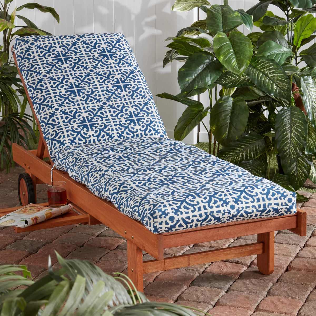 Indigo Outdoor Chaise Cushion L6351