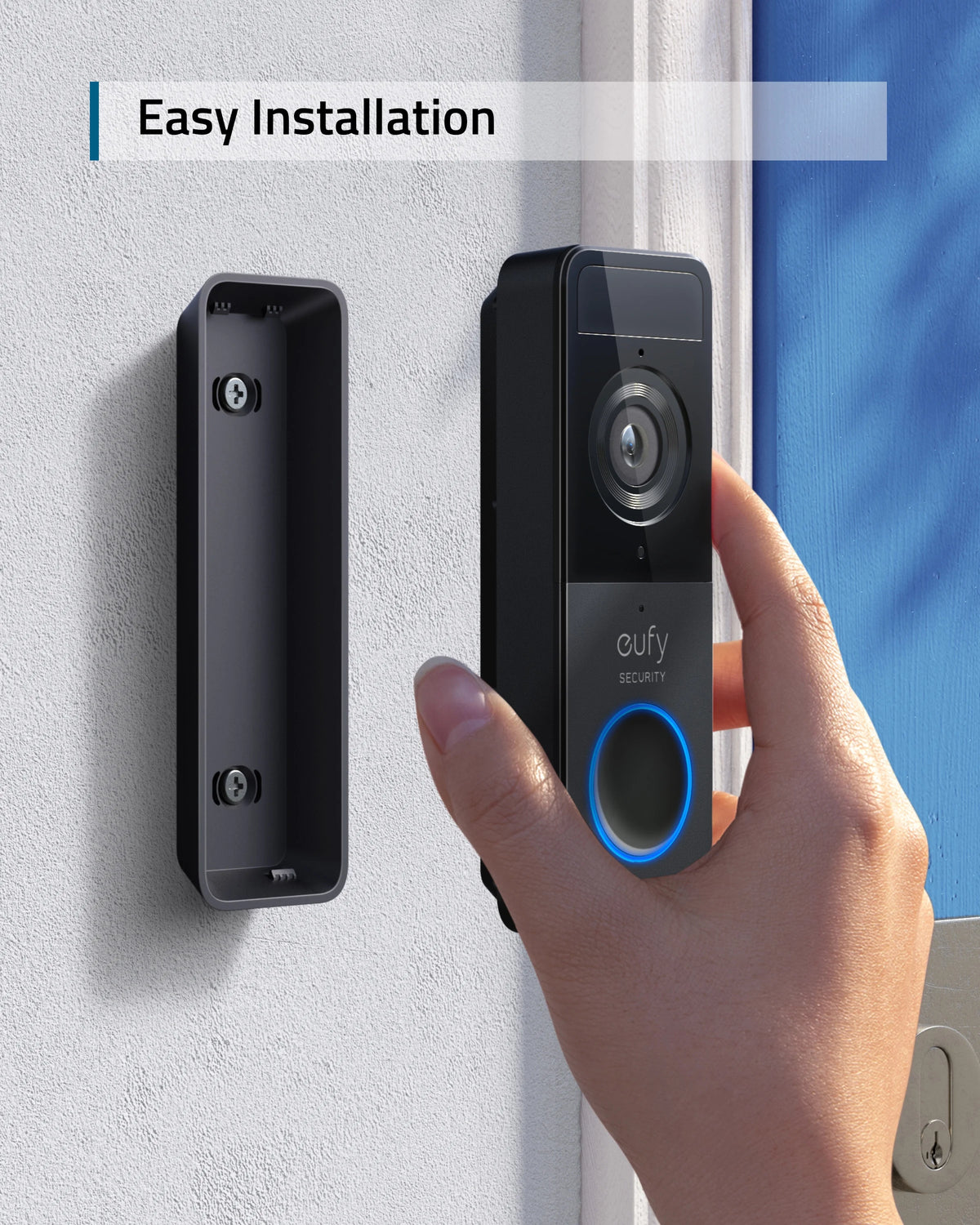 Wireless 1080p Video Doorbell with Chime W63984