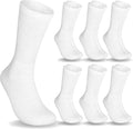 6 Pairs Non-Binding Diabetic Crew Socks F672