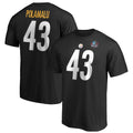 Black Pittsburgh Steelers Retired Player Football D980839