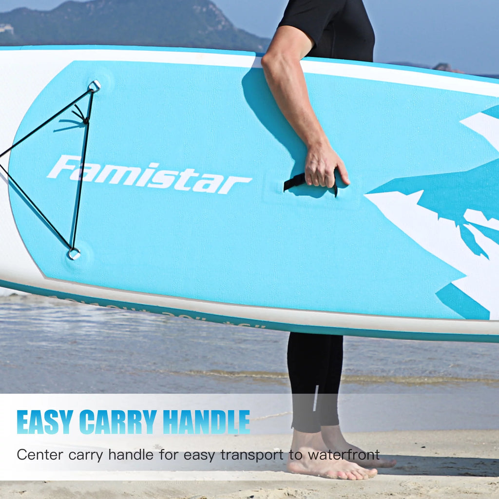 Inflatable Stand Up Paddle Board with Adjustable Paddle W87440